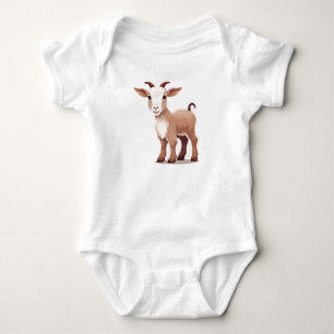 Baby-Ziege Süßes Farmtier Baby-Body Baby Strampler