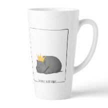 Baby Zwergflusspferd - Latte Tasse 
