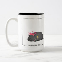 Baby-Zwergflusspferd-Prinzessin-Tasse