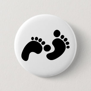 Babyabdrücke Button