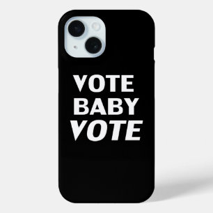 Babyabstimmung Schwarz-weiß moderne Typografie sol Case-Mate iPhone Hülle