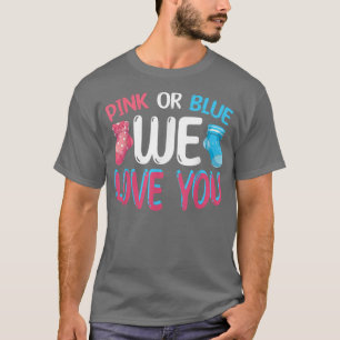 Babyankündigung Baby Shower Baby Party Gender Re T-Shirt