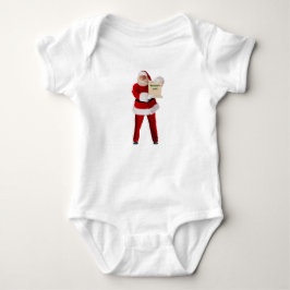 Babyanzug des Weihnachtsmanns Baby Strampler