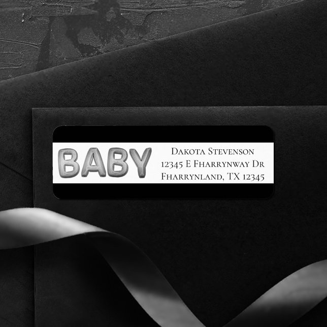 Babyballon | Unisex Zilveren Douche of Reveal (Von Creator hochgeladen)