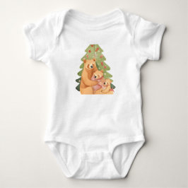 Babybär, Mama-Bär und Papa-Bär Baby Strampler