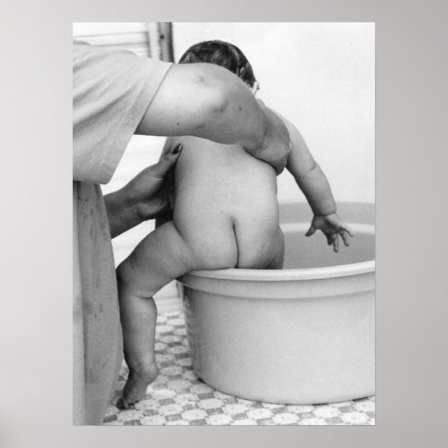 Babybath-Poster Poster (Vorne)