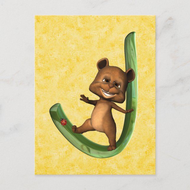 babybear J Postkarte (Vorderseite)