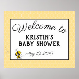 Babybettwäsche und Handtücher werden gestellt Poster