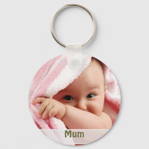 Babybild für Mama, Schlüsselanhänger
