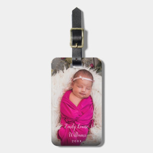 Babybild Gepäckanhänger