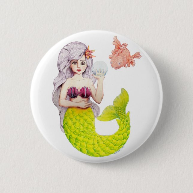 Babyblau Button (Vorderseite)