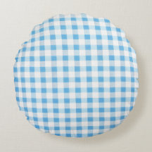 Babyblau kariert