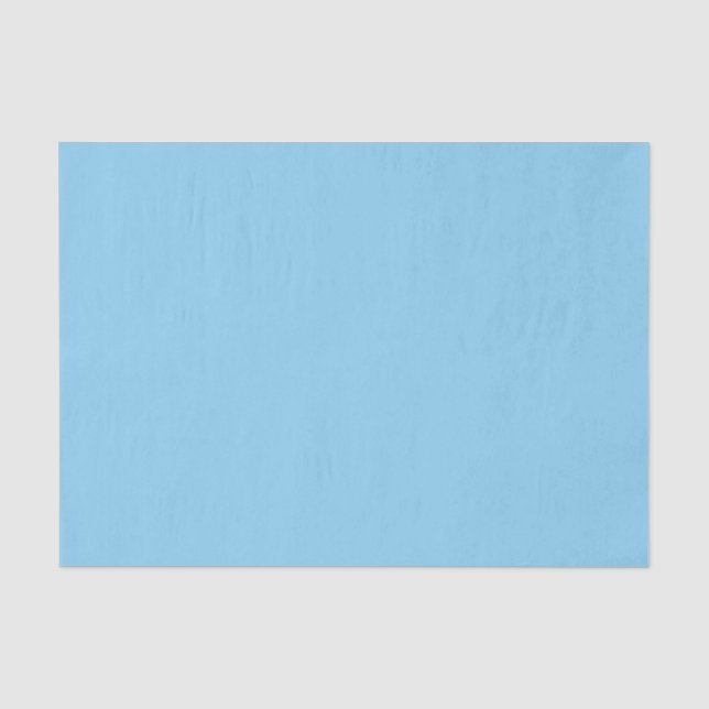 Babyblau Seidenpapier (Vorderseite)
