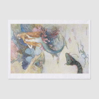 Babyblau Seidenpapier