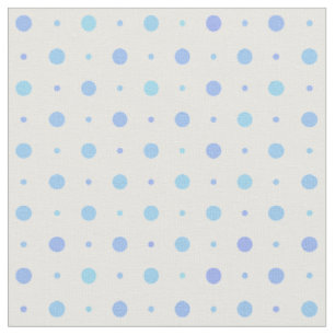 babyblau und pastellblau gepunktet stoff