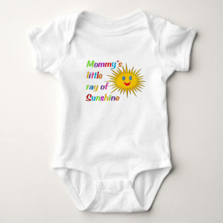 "Babybodysuit des wenigen" Sonnenstrahls der Mama Baby Strampler