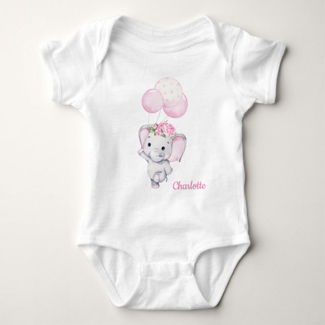 Babybodysuit für Mädchen Baby Strampler (Vorderseite)
