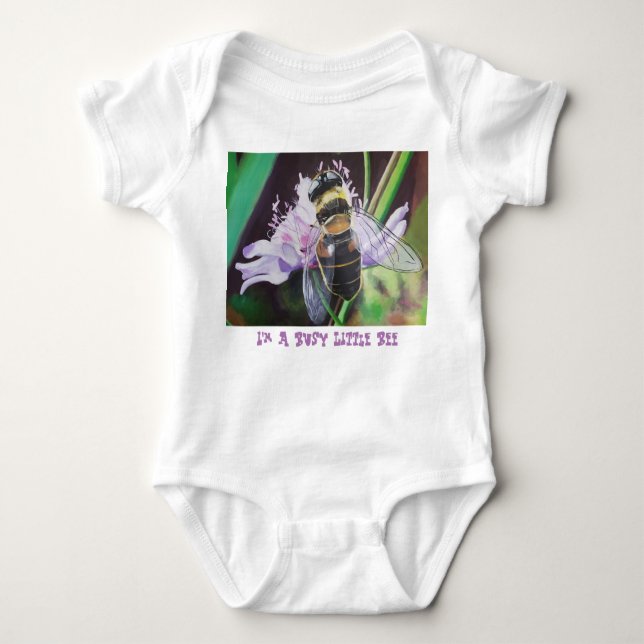 Babybodysuit GLÜCKLICH Baby Strampler (Vorderseite)