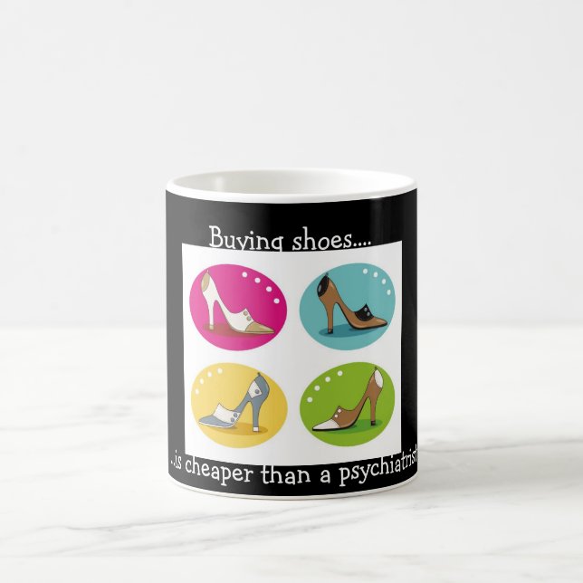 Babyboomer Diva-Liebe beschuht Tasse (Mittel)