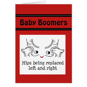 Babyboomer - Hüften, die ersetztes links und rech