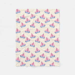 Babyboote Nautical Fleecedecke