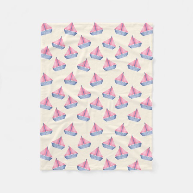 Babyboote Nautical Fleecedecke (Vorderseite)