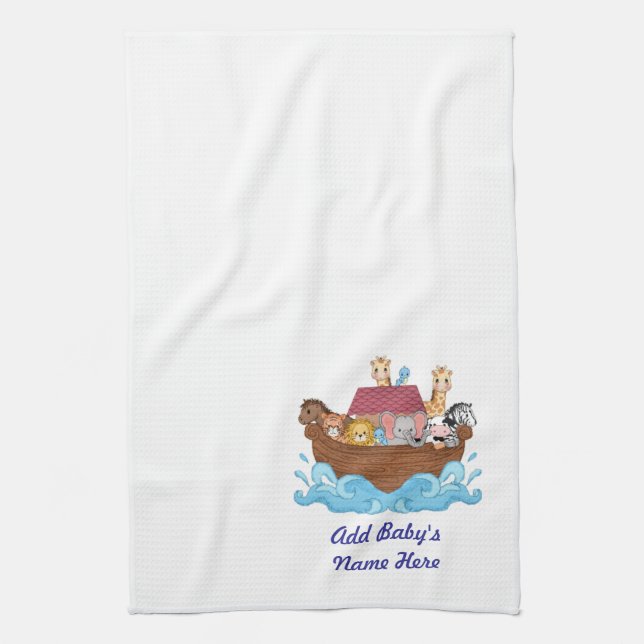 Babyburp-Tuch-Babypartygeschenk Küchentuch (Vertikal)