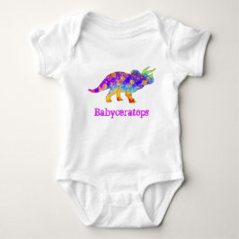 Babyceratops Niedliche Triceratops Dinosaurier Baby Strampler