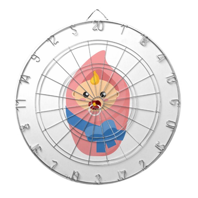Babyclipse Dartscheibe (vorne)