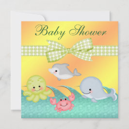 Babycremes-Babydusche Einladung