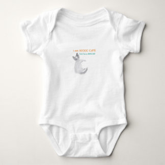 BabyDanke MAMA & VATER-Ich bin so niedlich- T Baby Strampler