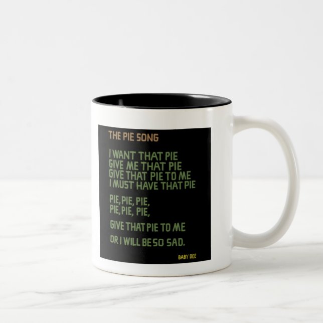 BabyDeeMug Zweifarbige Tasse (Rechts)