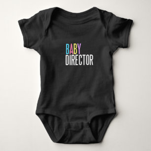 Babydirektor Jersey-Bodysuitdunkelheit Baby Strampler
