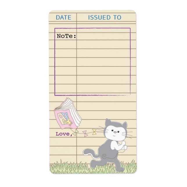 Babyduschbibliothek Buchzeichen 8/Rosa (Vorne)