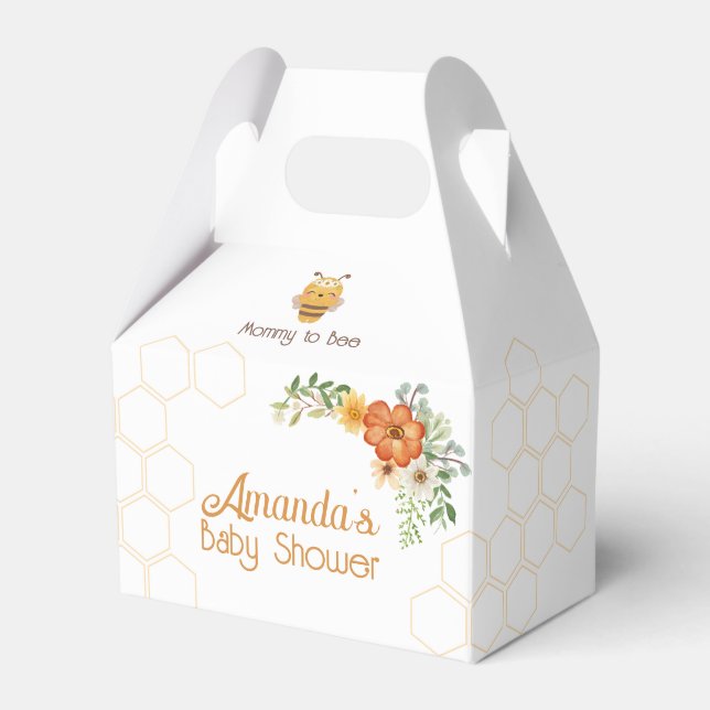 Babyduschbox Geschenkschachtel (Vorderseite)