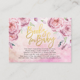 Babyduschbücher für Baby / Buchanfrage mitbringen Begleitkarte