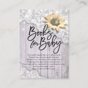 Babyduschbücher für Baby / Buchanfrage mitbringen Begleitkarte