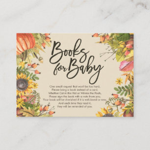 Babyduschbücher für Baby / Buchanfrage mitbringen Begleitkarte