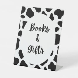 Babyduschbücher und Geschenke für Heilige Kuh Schi Sockelschild