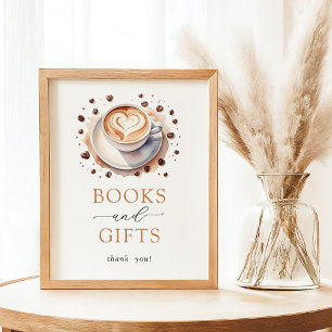 Babyduschbücher und Geschenke Unterschrift Poster