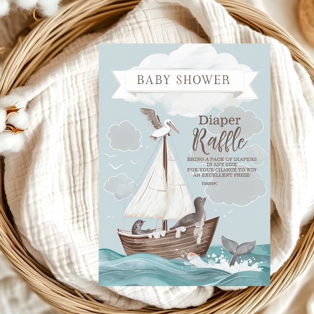 Babyduschdiapper-Raffle Begleitkarte (Von Creator hochgeladen)