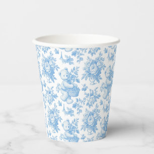 Babydusche aus französischem Toile Pappbecher