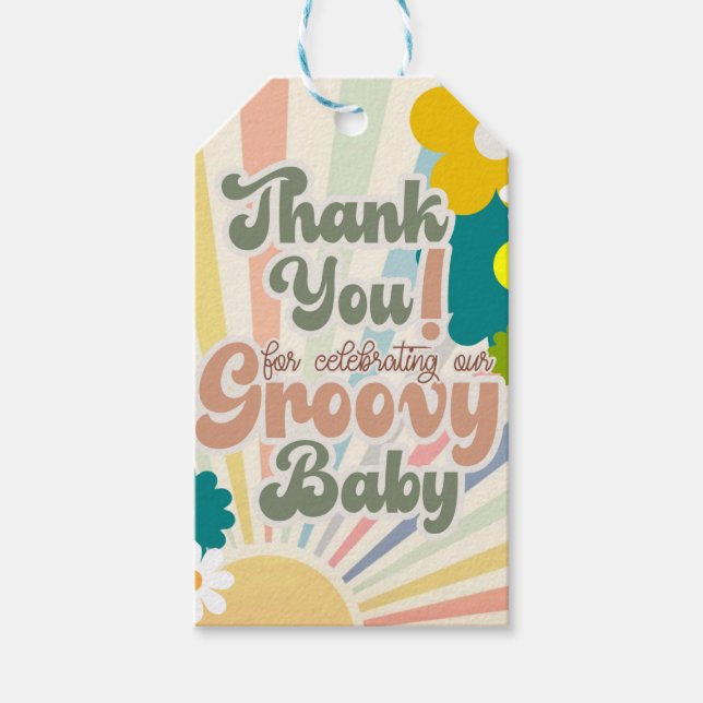 BABYDUSCHE, BABYBABY, INVITATIONSPAPIERPLATTE GESCHENKANHÄNGER (Vorderseite)
