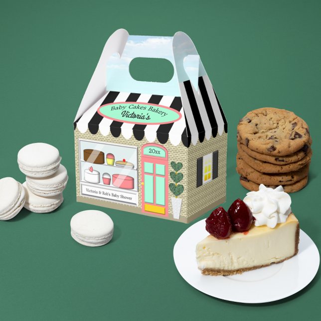 Babydusche Bakery Favor Box Geschenkschachtel (Von Creator hochgeladen)