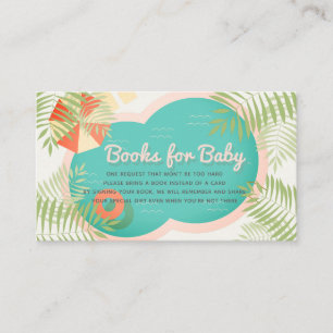 Babydusche Beige Reservierung Begleitkarte
