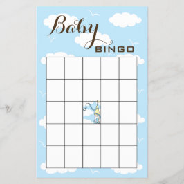 Babydusche BINGO Gelb/Blau/Schloss Flyer