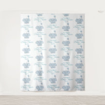 Babydusche Blauer Elefant| Schritt und Wiederholun