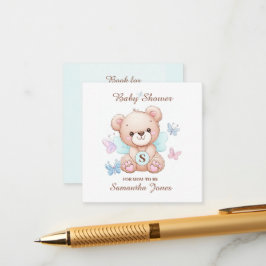 Babydusche Buchungskarte Begleitkarte