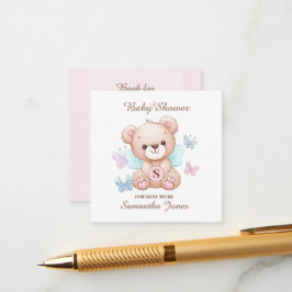 Babydusche Buchungskarte Begleitkarte