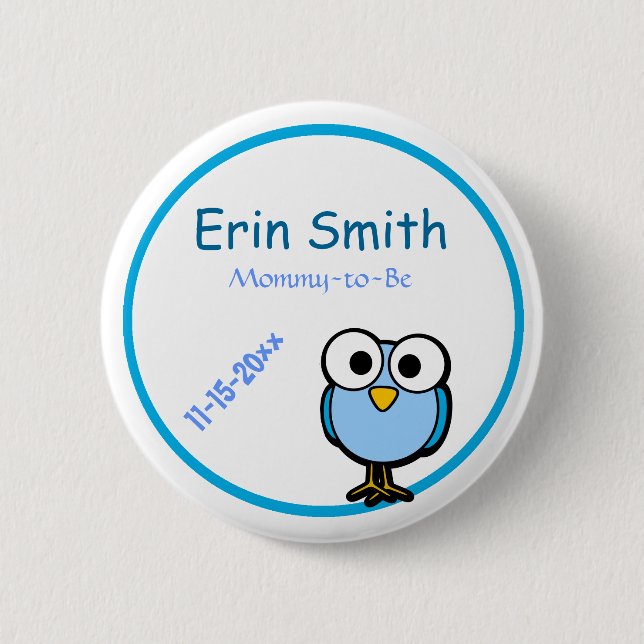 Babydusche Button (Vorderseite)